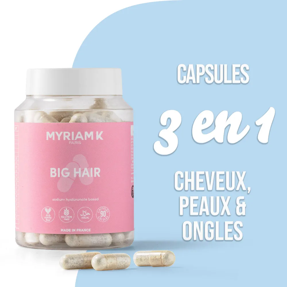 "Big Hair" Gélules - Booster de pousse / 30 jours - Image 4