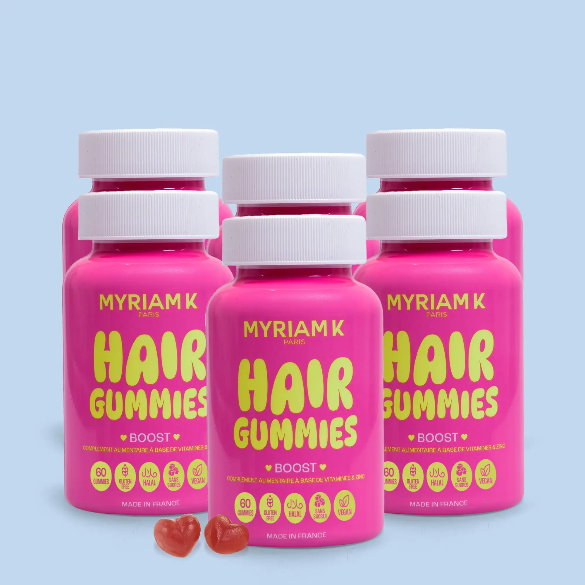 Love Gummies - Hair Vitamins / 30 Jours - Booster de pousse - Image 11