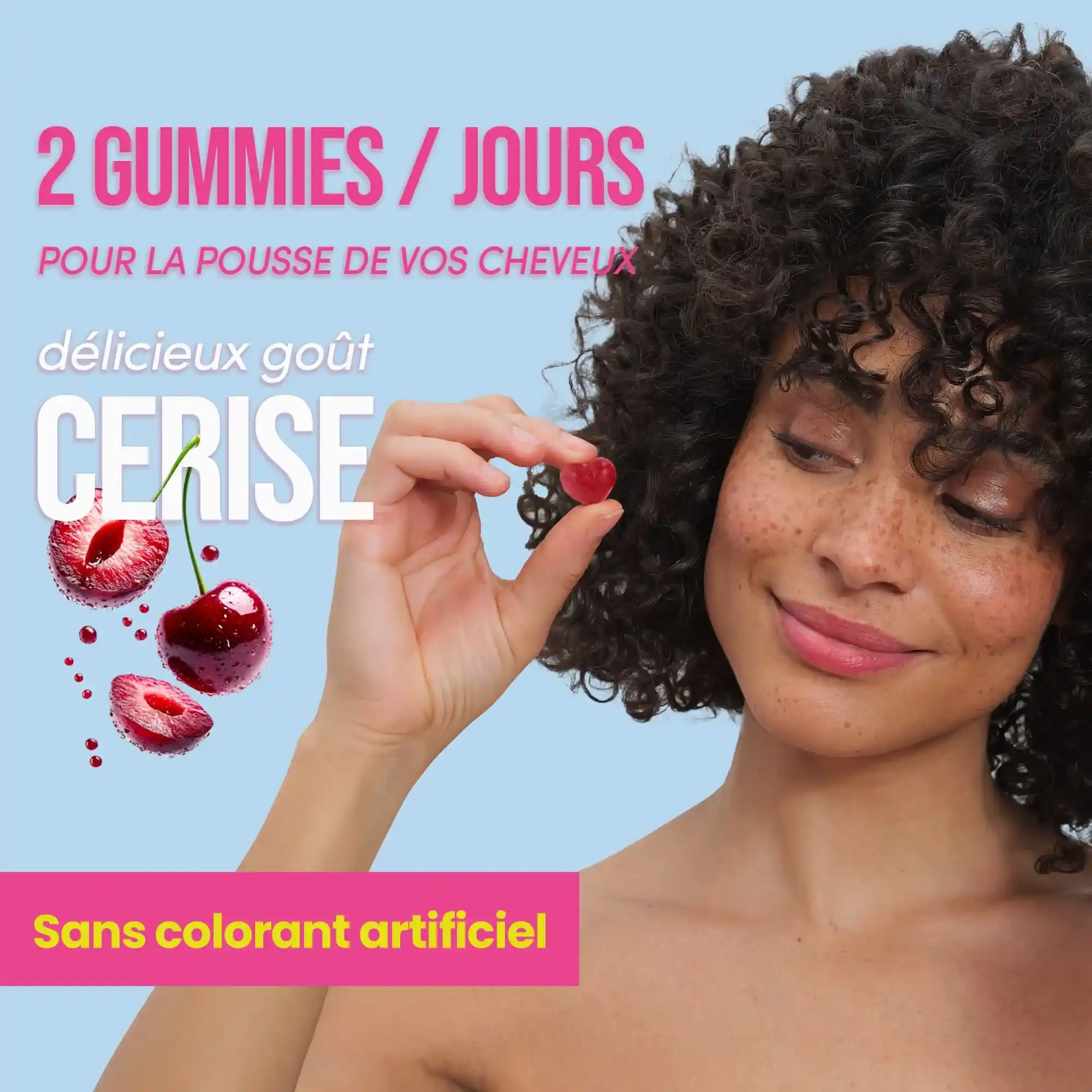 Love Gummies - Hair Vitamins / 30 Jours - Booster de pousse - Image 3