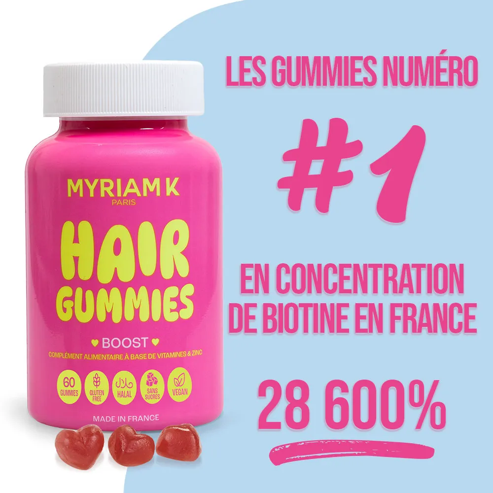 Love Gummies - Hair Vitamins / 30 Jours - Booster de pousse - Image 7