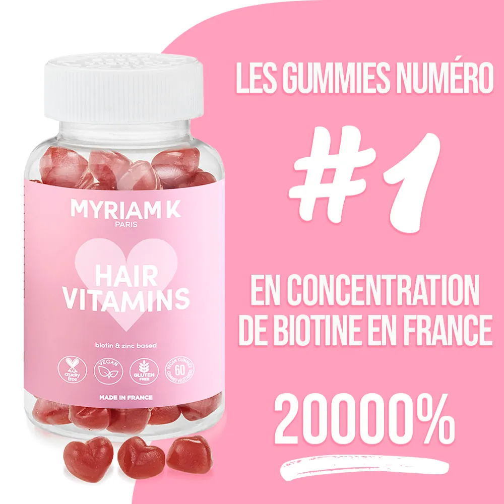 Love Gummies - Hair Vitamins / 30 Jours - Booster de pousse - Image 10
