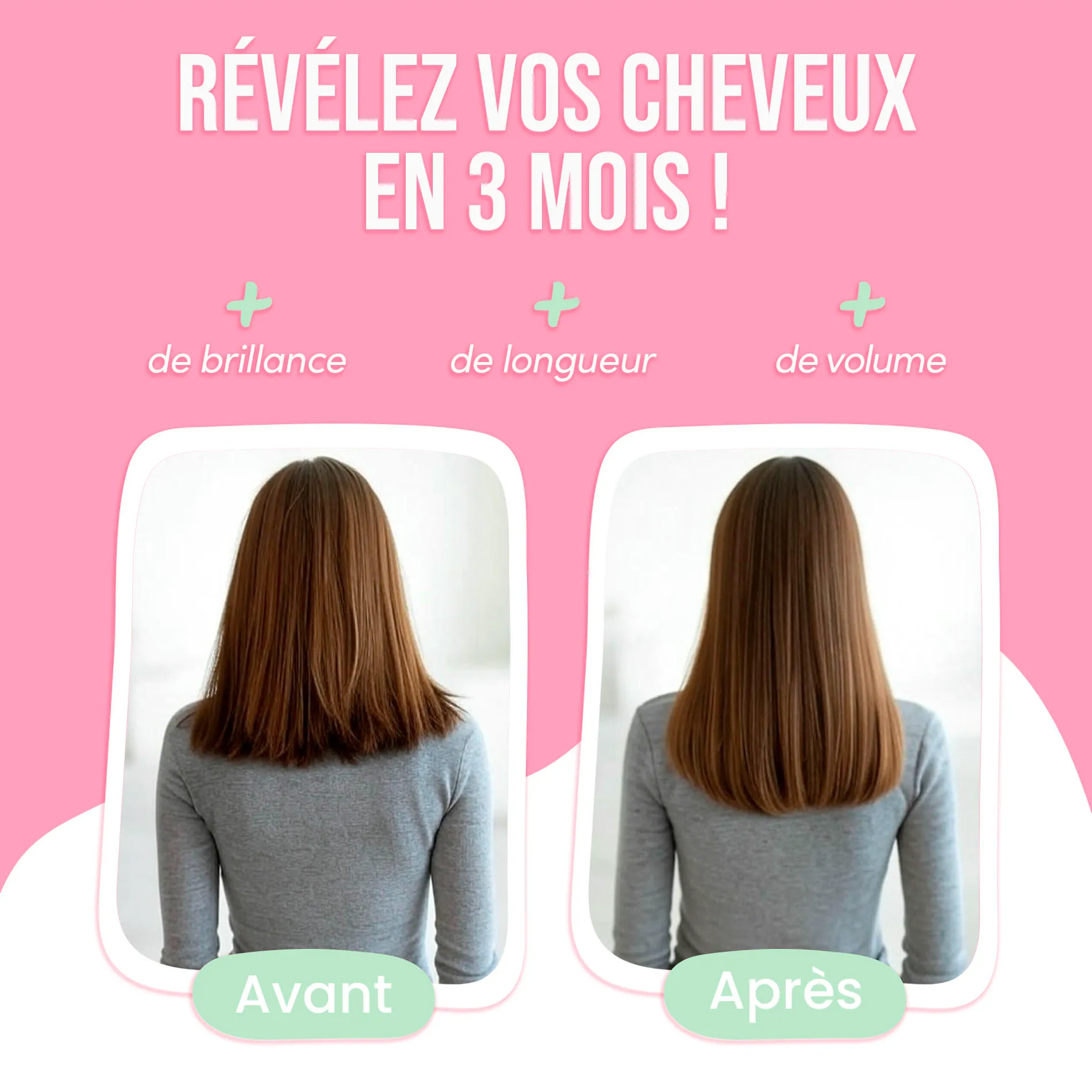Love Gummies - Hair Vitamins / 30 Jours - Booster de pousse - Image 3