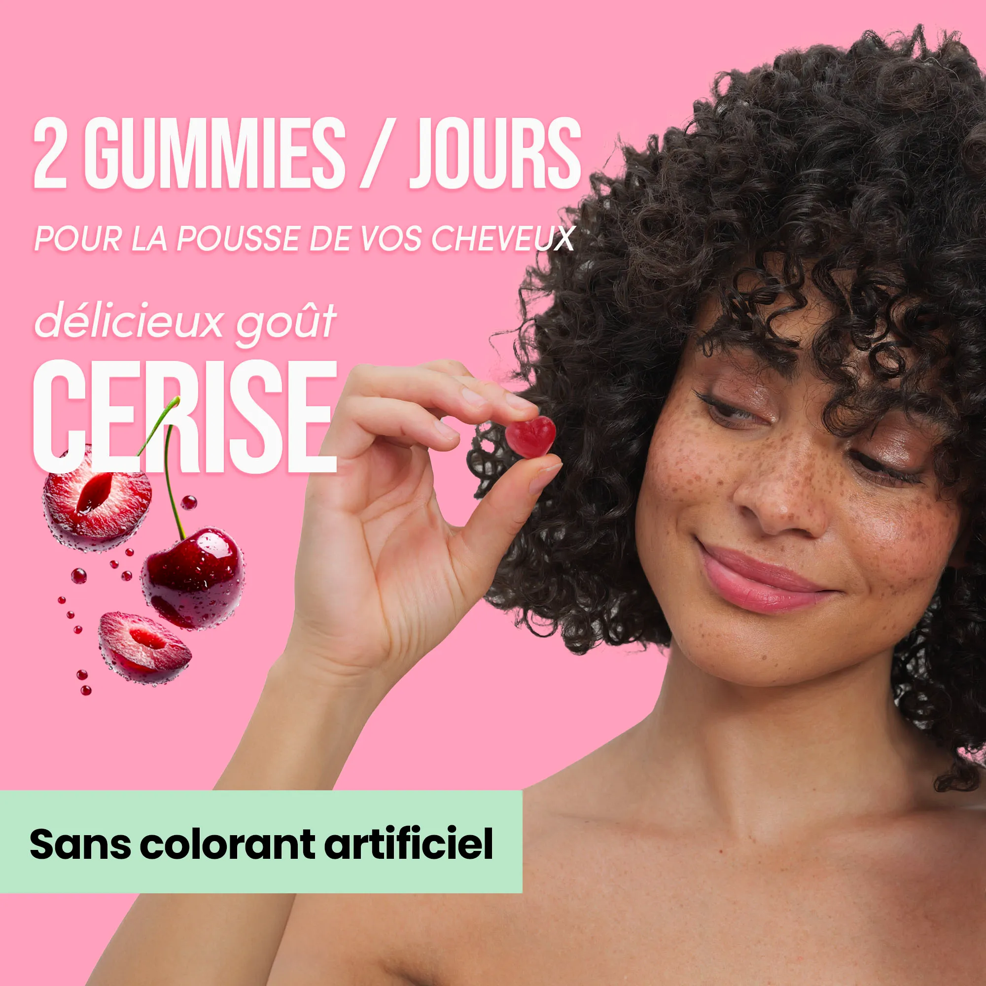 Love Gummies - Hair Vitamins / 30 Jours - Booster de pousse - Image 5