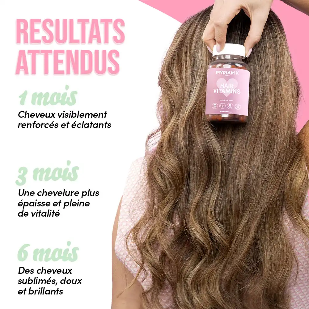 Love Gummies - Hair Vitamins / 30 Jours - Booster de pousse - Image 6