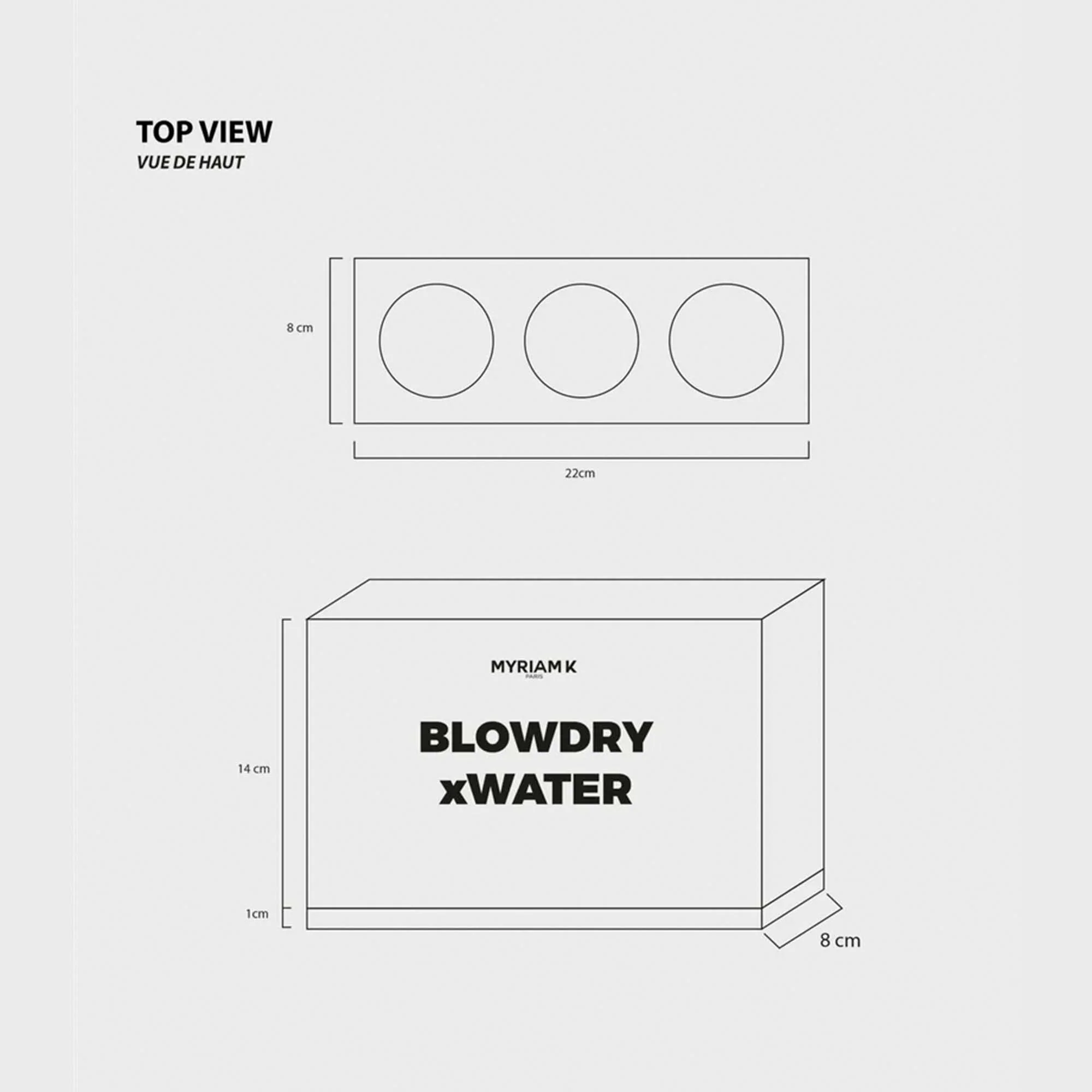 Présentoir 3 Blowdry x Water - Image 4
